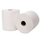 #316 ECOSOFT WHITE ROLL TOWEL 8 X 630